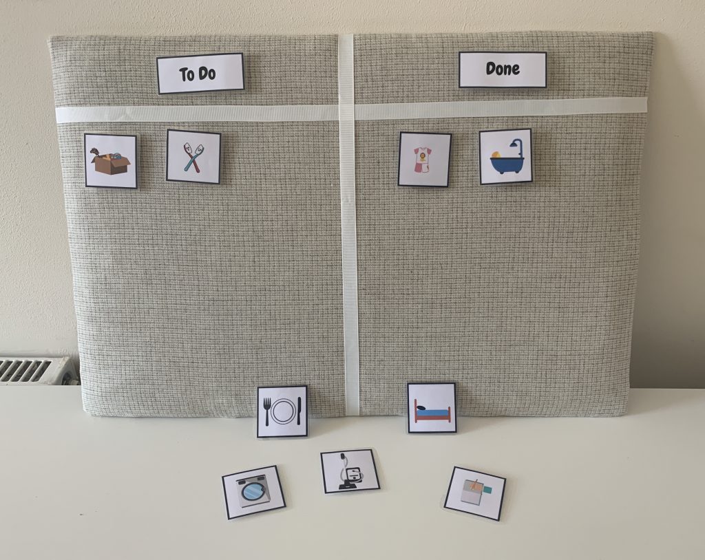 How to make a padded notice board