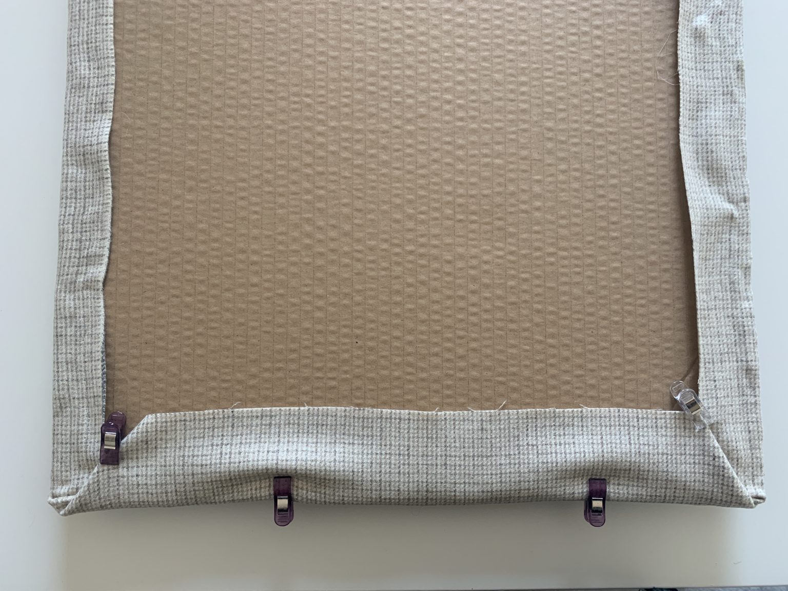 How To Make A Padded Notice Board